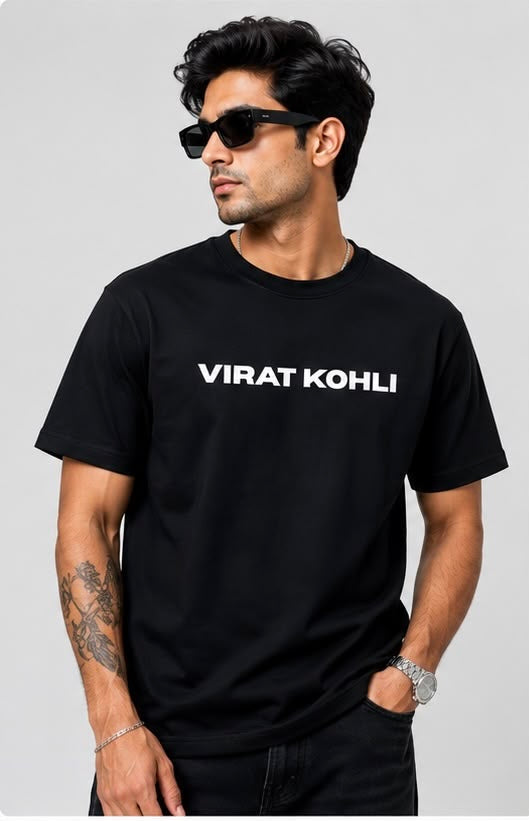 God’s Plan Baby VK Black Oversized T-Shirt | Premium Cotton Streetwear
