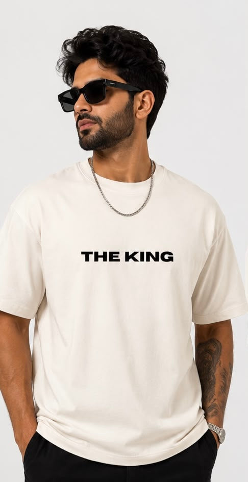 King Kohli Legacy Oversized T-Shirt – Premium Cricket Fan Tee