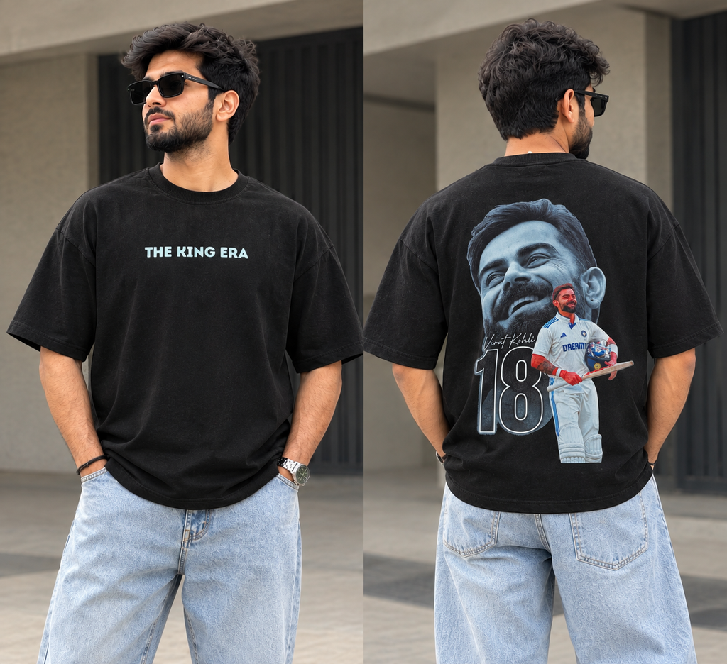 The King Era – Virat Kohli Oversized T-Shirt